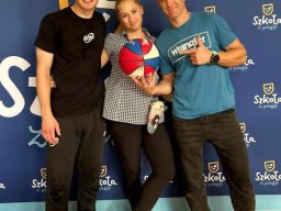 Rok szkolny 2023-2024 - 21 - Spotkanie z Pawêem Kidoniem i Krystianem HerbÑ